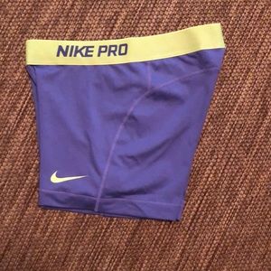 NIKE pro volleyball / cheerleading spandex purple